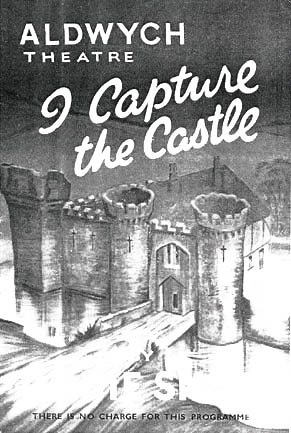 I Capture the Castle theatre poster - Aldwych Theatre starring Virginia McKenna, Bill Travers, Richard Greene, Vivian Pickles