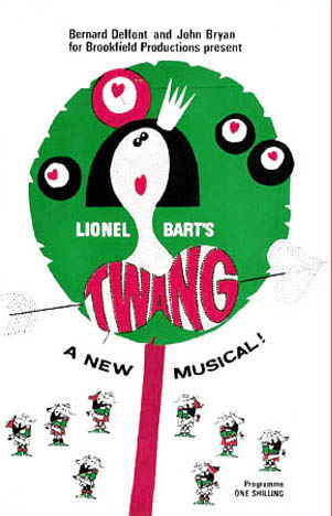 Twang theatre poster - Shaftesbury Theatre
