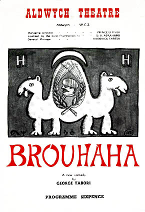Brouhaha theatre poster - Aldwych Theatre
