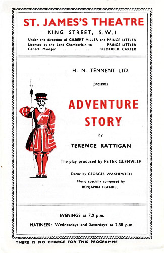 Adventure Story theatre poster